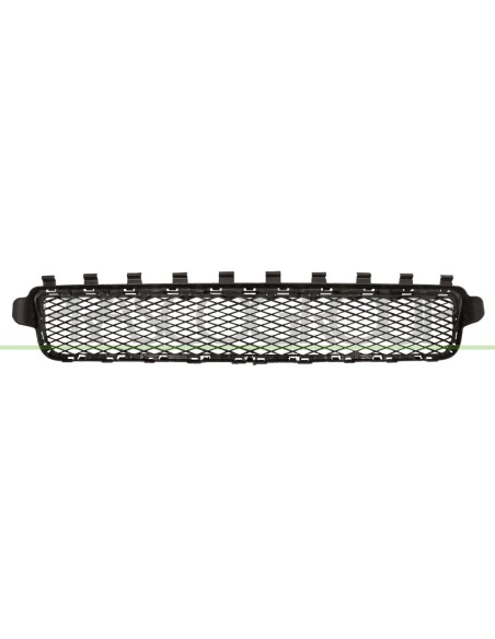 GRIGLIA PARAURTI ANTERIORE CENTRALE NERA VOLKSWAGEN TOUAREG Mod. 12-02 - 12-06