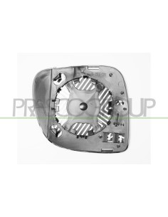 PIASTRA SPECCHIO SINISTRA TERMICA CONVESSA VOLKSWAGEN TOUAREG (7L) Mod. 01-07 - 12-10