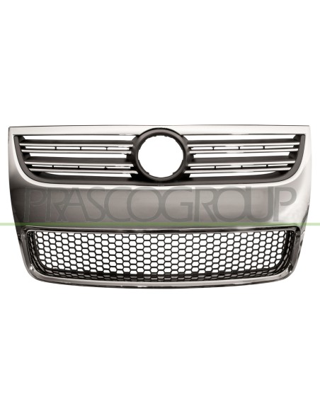 GRIGLIA RADIATORE COMPLETA CROMATA MOD. COMFORT-STANDARD VOLKSWAGEN TOUAREG (7L) Mod. 01-07 - 12-10