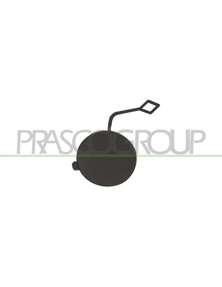 TAPPO COPRI GANCIO TRAINO SINISTRO PARAURTI ANTERIORE CON PRIMER VOLKSWAGEN TOUAREG (7P) Mod. 01-11 - 07-14