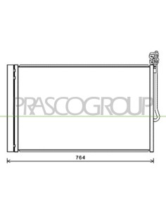 CONDENSATORE VOLKSWAGEN - TOUAREG (7P) - Mod. 01-1