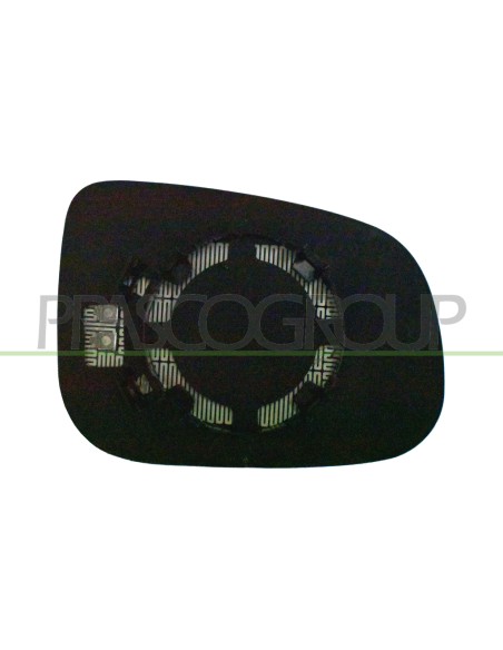 PIASTRA SPECCHIO SINISTRA TERMICA ASFERICA VOLVO S80 Mod. 01-14 - 01-16