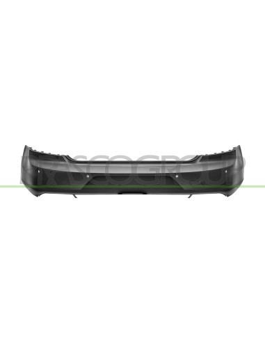PARAURTI POSTERIORE CON PRIMER CON FORI PARK ASSIST CON FORI SENSORI ANGOLO CIECO VOLVO V90 S90 Mod. 09-16 - 02-20