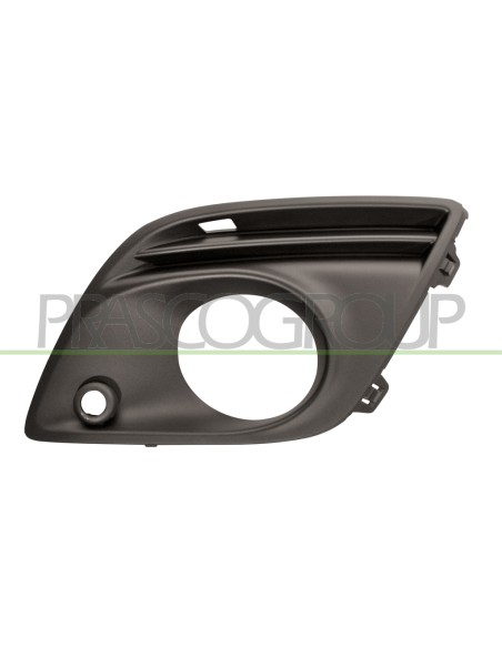 GRIGLIA SINISTRA PARAURTI ANTERIORE NERA CON SEDE FENDI CON FORI PDC VOLVO XC60 Mod. 09-08 - 12-12