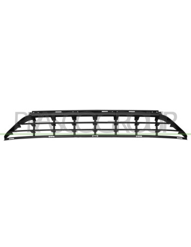 GRIGLIA PARAURTI ANTERIORE CENTRALE NERA GOFFRATA VOLVO XC60 Mod. 03-13 - 12-16