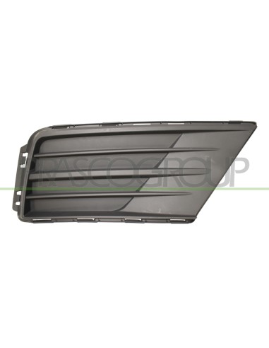 GRIGLIA DESTRA PARAURTI ANTERIORE NERA SENZA SEDE FENDI MOD. VAN VOLKSWAGEN CADDY Mod. 04-15 - 08-20