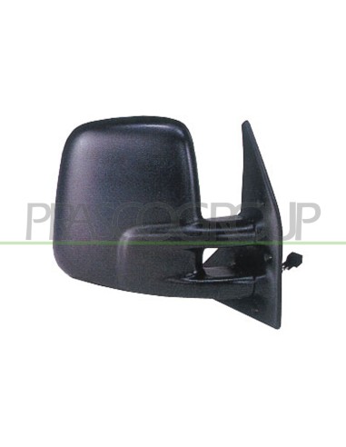 RETROVISORE DESTRO MANUALE NERO CONVESSO VOLKSWAGEN T4 Mod. 06-90 - 12-95