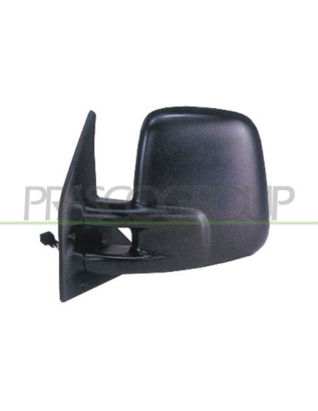 RETROVISORE SINISTRO MANUALE NERO ASFERICO VOLKSWAGEN T4 Mod. 06-90 - 12-95