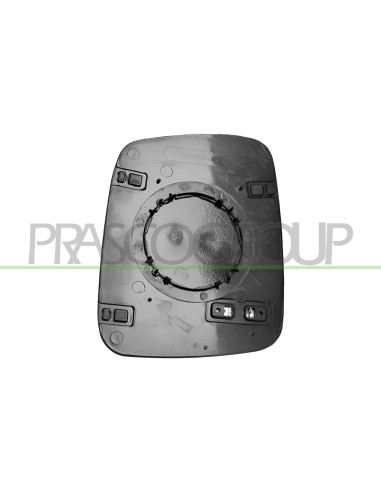 PIASTRA SPECCHIO DESTRA TERMICA CONVESSA VOLKSWAGEN T4 Mod. 06-90 - 12-95