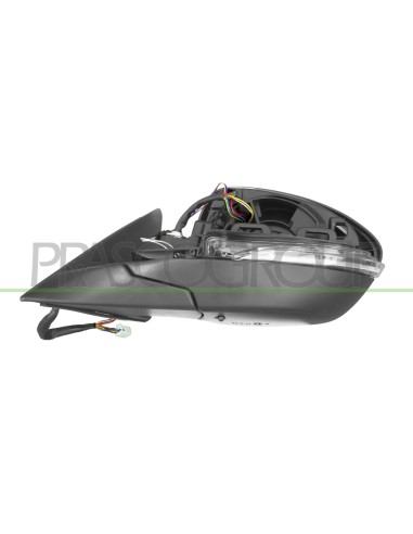 RETROVISORE SINISTRO ELETTRICO CON PRIMER TERMICO CHIUDIBILE CON FANALE CON BLIS CONVESSO 12 PINS