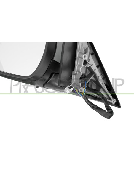 RETROVISORE SINISTRO ELETTRICO CON PRIMER TERMICO CHIUDIBILE CON FANALE CON BLIS CONVESSO 12 PINS