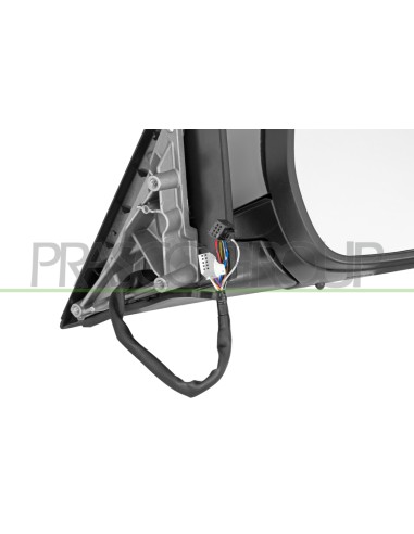 RETROVISORE DESTRO ELETTRICO CON PRIMER TERMICO CHIUDIBILE CON FANALE CON SONDA CON MEMORIA CONVESSO 14 PINS