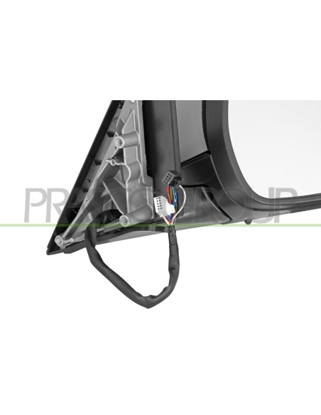 RETROVISORE DESTRO ELETTRICO CON PRIMER TERMICO CHIUDIBILE CON FANALE CON SONDA CON MEMORIA CONVESSO 14 PINS