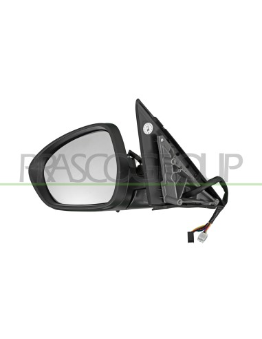 RETROVISORE SINISTRO ELETTRICO CON PRIMER TERMICO CHIUDIBILE CON FANALE CON MEMORIA CONVESSO 12 PINS