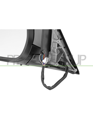 RETROVISORE SINISTRO ELETTRICO CON PRIMER TERMICO CHIUDIBILE CON FANALE CON MEMORIA CONVESSO 12 PINS