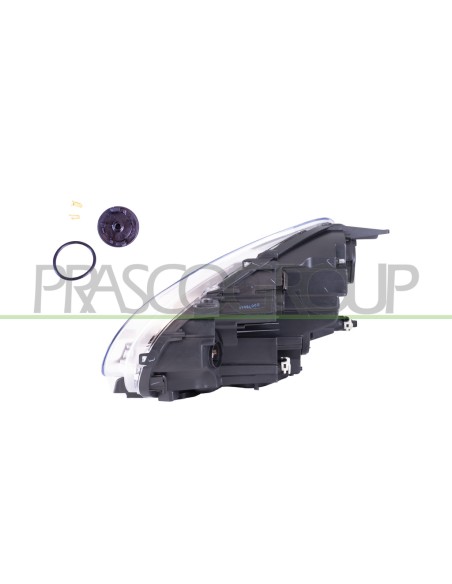 PROIETTORE DESTRO H7+H1 ELETTRICO CON MOTORE CON LUCE DIURNA CROMATO LED