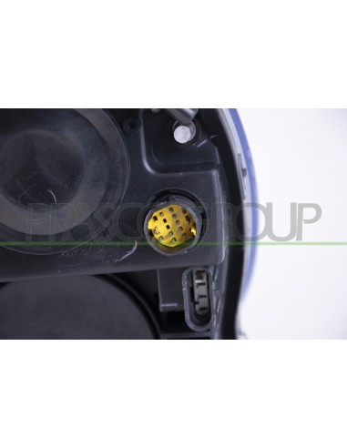 PROIETTORE DESTRO H7+H1 ELETTRICO CON MOTORE CON LUCE DIURNA CROMATO LED