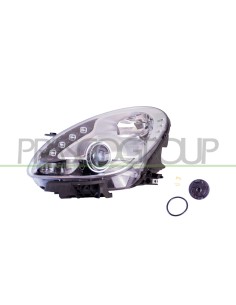 PROIETTORE SINISTRO H7+H1 ELETTRICO CON MOTORE CON LUCE DIURNA CROMATO LED