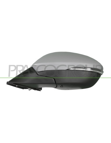 RETROVISORE SINISTRO ELETTRICO CON PRIMER TERMICO CON FANALE CON MEMORIA CONVESSO 12 PINS