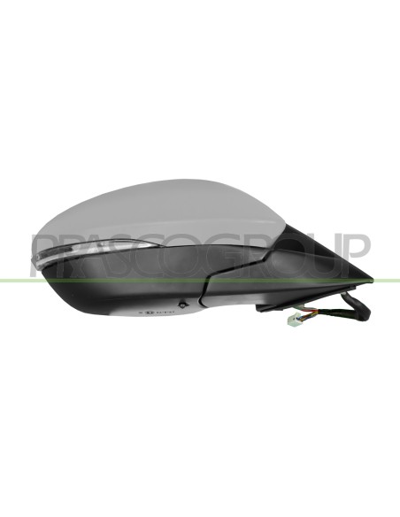 RETROVISORE DESTRO ELETTRICO CON PRIMER TERMICO CHIUDIBILE CON FANALE CON SONDA CON BLIS CONVESSO 14 PINS