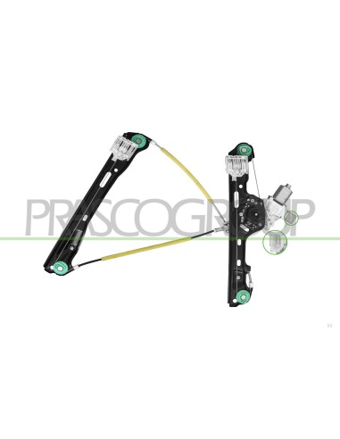 ALZACRISTALLO ANTERIORE SINISTRO ELETTRICO MOD. 5 PORTE COMFORT BMW 1 SERIES E87-E81 Mod. 08-04 - 04-07