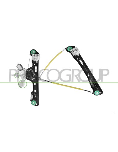 ALZACRISTALLO ANTERIORE DESTRO ELETTRICO MOD. 5 PORTE COMFORT BMW 1 SERIES E87-E81 Mod. 08-04 - 04-07