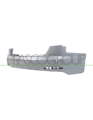 PARAURTI POSTERIORE CON PRIMER CON TAPPO COPRI GANCIO CON FORI PDC+SUPPORTI E TRACCE PARK ASSIST MOD. 4 PORTE
