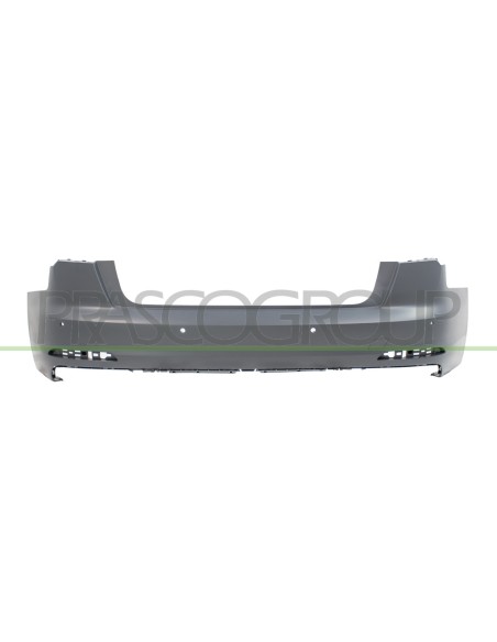 PARAURTI POSTERIORE CON PRIMER CON TAPPO COPRI GANCIO CON FORI PDC+SUPPORTI E TRACCE PARK ASSIST MOD. 4 PORTE