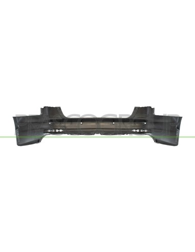 PARAURTI POSTERIORE CON PRIMER CON TAPPO COPRI GANCIO CON FORI PDC+SUPPORTI E TRACCE PARK ASSIST MOD. 4 PORTE