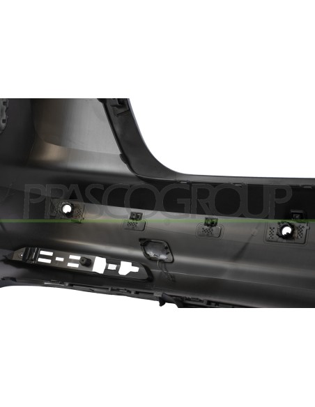 PARAURTI POSTERIORE CON PRIMER CON TAPPO COPRI GANCIO CON FORI PDC+SUPPORTI E TRACCE PARK ASSIST MOD. 4 PORTE