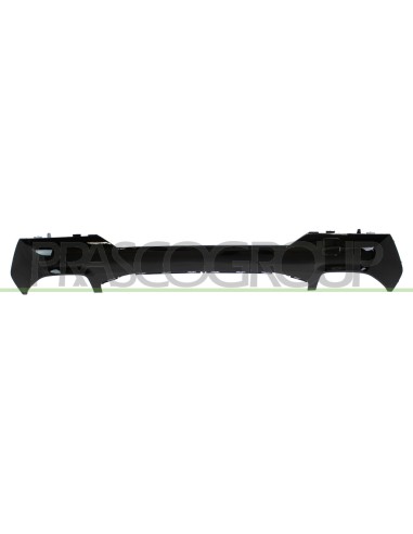 MODANATURA PARAURTI POSTERIORE CENTRALE NERA LUCIDA CON TAPPO COPRI GANCIO TRAINO MOD. M MOD. SPORT M440