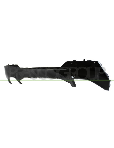 MODANATURA PARAURTI POSTERIORE CENTRALE NERA LUCIDA CON TAPPO COPRI GANCIO TRAINO MOD. M MOD. SPORT M440