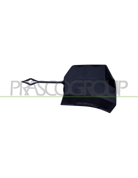 TAPPO COPRI GANCIO TRAINO PARAURTI POSTERIORE NERO LUCIDO BMW X4 G02 M TECH Mod. 09-21
