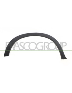 PARAFANGHINO POSTERIORE DESTRO NERO GOFFRATO CON CLIPS