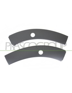 KIT PARTE ANTERIORE PARAFANGHINI ANTERIORI NERI GOFFRATI CON FORI PARK ASSIST (2 PEZZI) (DESTRO+SINISTRO)