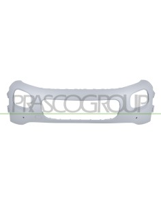 PARAURTI ANTERIORE CON PRIMER CON TAPPO COPRI GANCIO CON FORI PDC CON FORI PARK ASSIST+SUPPORTI 2