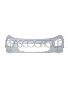 PARAURTI ANTERIORE CON PRIMER CON TAPPO COPRI GANCIO CON FORI CORNICE FENDINEBBIA CON FORI PDC+SUPPORTI 2