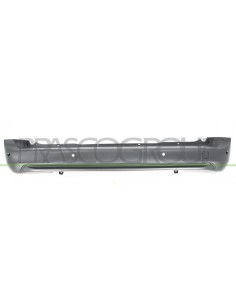 PARAURTI POSTERIORE NERO GOFFRATO CON TAPPO COPRIGANCIO CON FORI PDC+SUPPORTI CON FORI PARK ASSIST+SUPPORTI 2