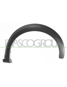 PARAFANGHINO ANTERIORE DESTRO NERO GOFFRATO CON CLIPS CON BIADESIVO