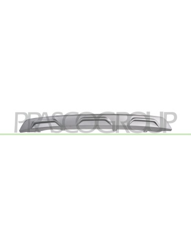 SPOILER PARAURTI POSTERIORE INFERIORE GRIGIO ARGENTO