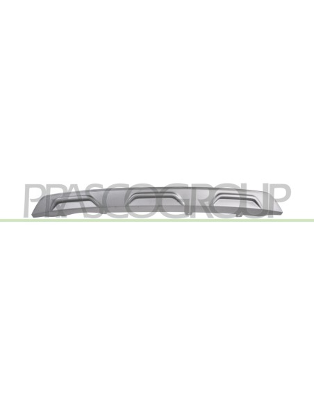 SPOILER PARAURTI POSTERIORE INFERIORE GRIGIO ARGENTO
