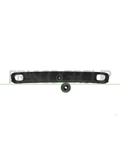 MODANATURA PARAURTI POSTERIORE CENTRALE NERA GOFFRATA CON FORO SENSORE+SUPPORTO FIAT PANDA Mod. 01-12 2