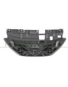 GRIGLIA RADIATORE NERA CON MODANATURA CROMATA MOD. 02-18 in poi 2