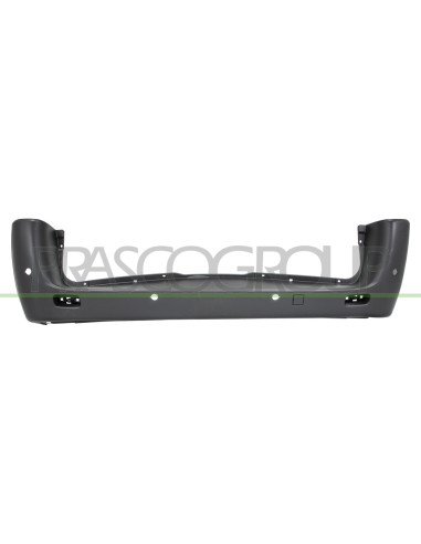 PARAURTI POSTERIORE CON PRIMER CON FORI PDC MOD. PASSO CORTO