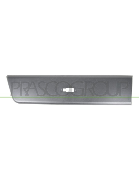 MODANATURA PORTA POSTERIORE DESTRA LATERALE NERA GOFFRATA CON CLIPS CON FORO LUCE STOP MOD. PASSO EXTRA LUNGO