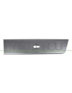 MODANATURA PORTA POSTERIORE SINISTRA LATERALE NERA GOFFRATA CON CLIPS CON FORO LUCE STOP MOD. PASSO EXTRA LUNGO