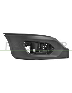 CANTONALE DESTRO PARAURTI ANTERIORE NERO GOFFRATO CON TAPPI COPRIGANCIO IVECO DAILY Mod. 11-19 - 05-24