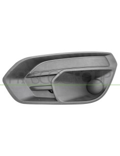 GRIGLIA SINISTRA PARAURTI ANTERIORE NERA GOFFRATA SENZA SEDE FENDI SENZA SEDE LUCE DIURNA IVECO DAILY Mod. 11-19 - 05-24