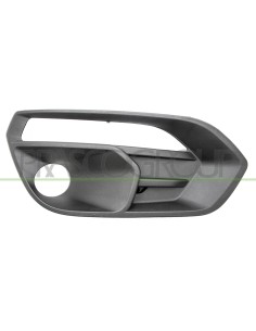 GRIGLIA DESTRA PARAURTI ANTERIORE NERA GOFFRATA CON SEDE FENDI CON SEDE LUCE DIURNA IVECO DAILY Mod. 11-19 - 05-24