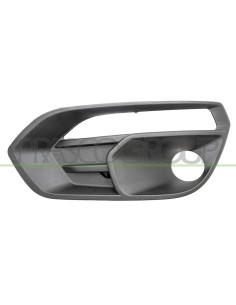 GRIGLIA SINISTRA PARAURTI ANTERIORE NERA GOFFRATA CON SEDE FENDI CON SEDE LUCE DIURNA IVECO DAILY Mod. 11-19 - 05-24